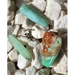 PIERRE ROULEE CHRYSOPRASE - 15/40 mm