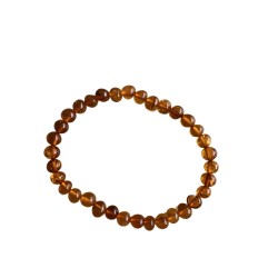 BRACELET AMBRE COGNAC